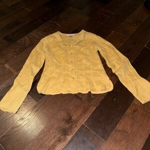 Solitaire Tan 100% Linen Button Down Shirt